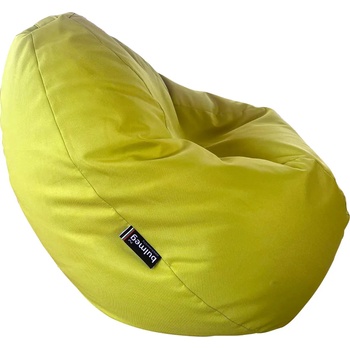 Image 1 of BULMEG Пуф bulmeg pt2ppol, Голям барбарон тип круша с водоустойчив перящ се калъф, Пълнеж от полистиролни перли, 320л, Зелен маслина (pt2ppol)