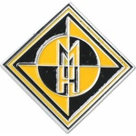 RAZAMATAZ значка machine head - diamond logo - razamataz - pb076
