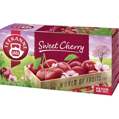 Teekanne Ovocný čaj Sladká višeň 20 x 2,5 g