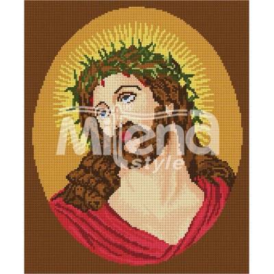 Milena Style Малкият Христос - гоблен със схема конци Ariadna 1: 1