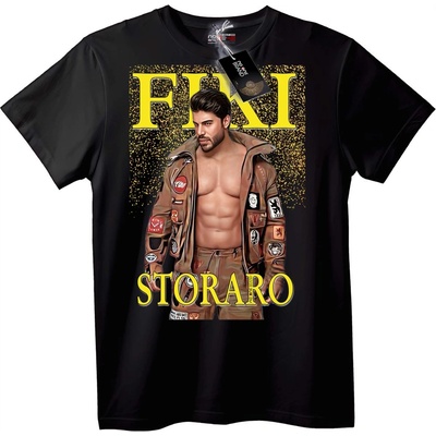 NOONEBRAND Тениска FIRI STORARO - 2XL, Black
