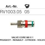 Errecom - Италия RV1003.05 - 5 броя иглички M8x1 за портове климатици на PEUGEOT-RENAULT-CITROEN-VOLVO, ERRECOM