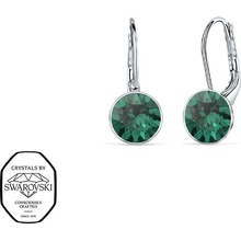 CRYSTalp Visací náušnice se Swarovski krystaly Diana 4119.EME.E