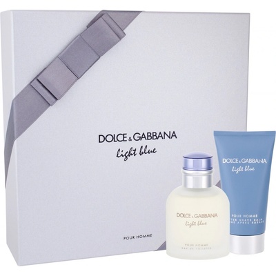 Dolce & Gabbana Light Blue pour Homme EDT 75 ml + balzam po holení 75 ml darčeková sada