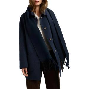 PEPE JEANS Палто Pepe jeans Mikaela coat - Blue (Steel Blue)