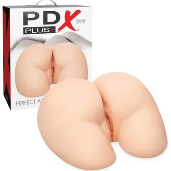 Мастурбатор с 2 отвора, перфектно дупе - Perfect Ass XL Flesh (D-236605)