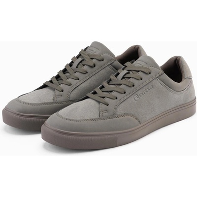 Ombre Men's monochromatic streetwear style shoes olive šedá