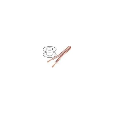 Goobay OFC 2x0,5mm² licna průhledná 100 m