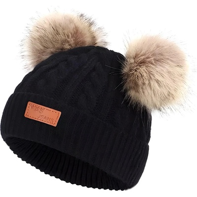 HARAHU Детска шапка fi-21488 - Черна kp21488 (fi-21488)