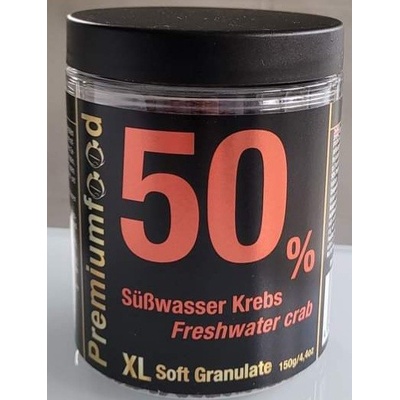 DiscusFood Fresh Water Crab 50% XL soft granulate 150 g