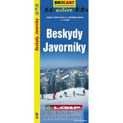 Beskydy Javorníky 1:75 000