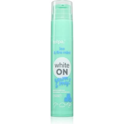 tołpa On White Yummy избелващи ленти за зъби вкус Ice & Fire Mint 60 гр