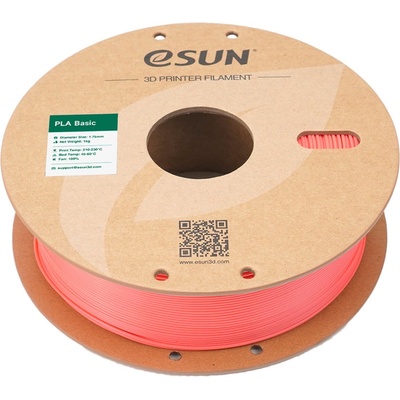 eSUN PLA Basic Pink - 1, 75 mm / 1000 g (PLA-Basic175P1P1)