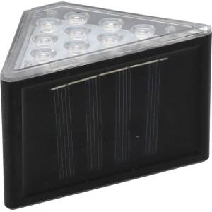 Chomik Соларни осветителни тела за стълби 8, 5x5x4, 5cm 9LED топло бяла, комплект 2бр 80552 (SOL4644)