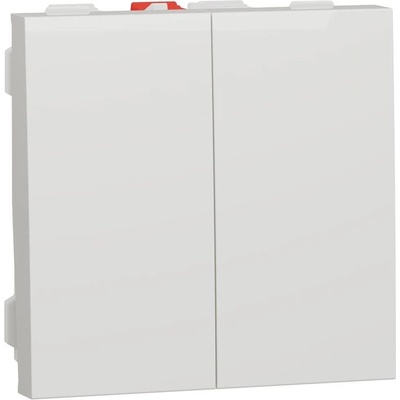 Schneider Electric SE Сериен ключ 2 мод. цвят Бял Unica - NU321118 (NU321118)