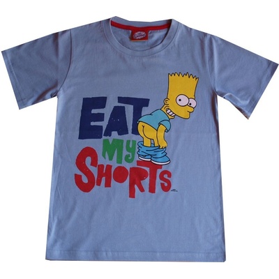Xcena black rt Simpsons tričko modrá