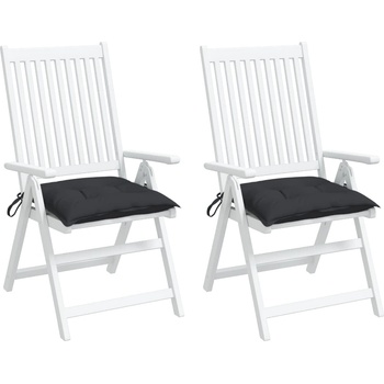 Image 1 of vidaXL Възглавници за палети 2 бр черни 50x50x7 см Оксфорд плат (361528)