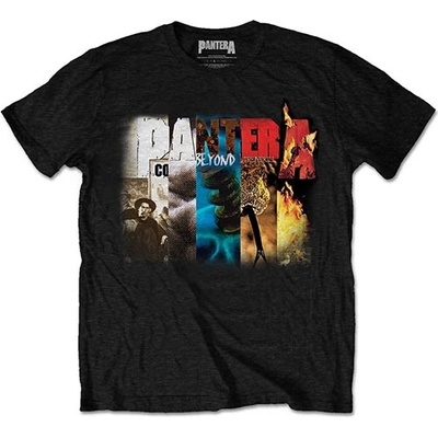 Pantera tričko Album Collage čierne