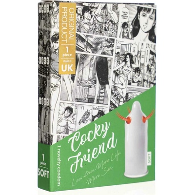 Egzo Cocky Friend Stimulating Condom 1 pc