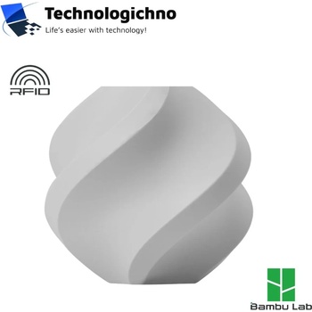 Bambu Lab PLA Basic Bambu Light Gray Refill No Spool (A00-D2-1.75-1000-SPLFREE)