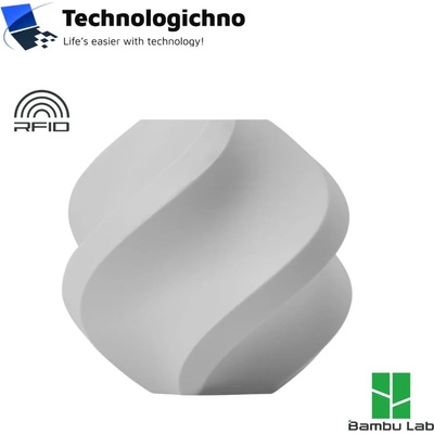 Bambu Lab PLA Basic Bambu Light Gray Refill No Spool (A00-D2-1.75-1000-SPLFREE)
