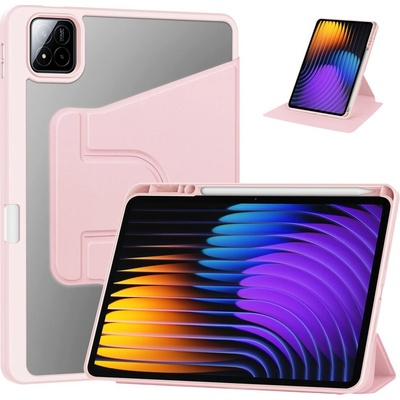 Vsetkonamobil 138200 CRYSTAL FLEXI Zaklápacie puzdro pre Xiaomi Pad 7 / 7 Pro / Pad 8 / Pad 8 Pro ružové