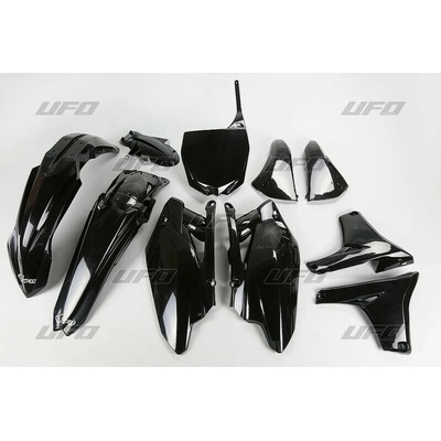 UFO Plastic Kit Black Yamaha YZ450F YAKIT311@001 – Sleviste.cz