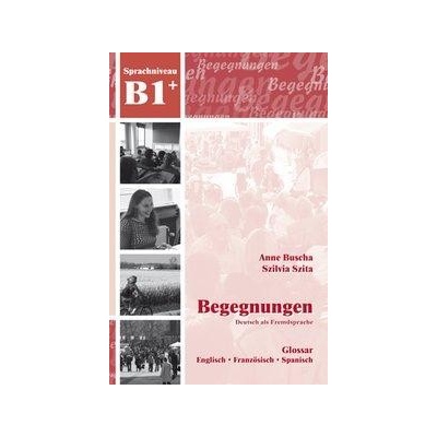 B1 Glossar Englisch - Französisch - Spanisch