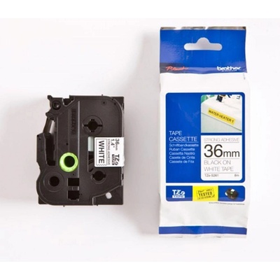 Brother TZe-S261 Tape, Black on White, Adhesive, 36mm, 8m (TZES261)