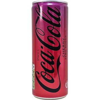 Coca Cola Zero Cherry 250 ml