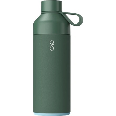 Big Ocean Bottle vákuovo izolovaná fľaša na vodu Lesná zelená 1 l