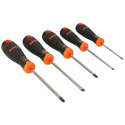 BAHCO B215.015 súprava skrutkovačov BahcoFit, 5-dielna PL+PZ, 2-zložková rukoväť