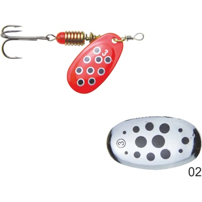 Mistrall rotační třpytka SPERSO vel.3 6 g 02