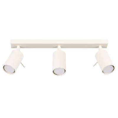 Sollux Lighting Bodové svítidlo Ring, 3x béžové kovové stínítko, (možnost polohování)