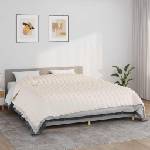 Pure Line Home Тежко одеяло светлокремаво 220x260 см 11 кг - zalegloto - 203,02 лв