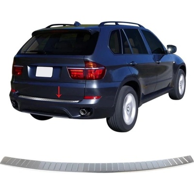 Omtec Nerez kryt hrany zadného nárazníka BMW X5 2006-2013 brúsený