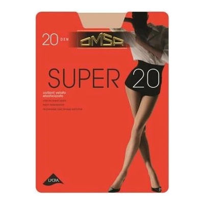 Omsa SUPER 20 opřádaná lycra