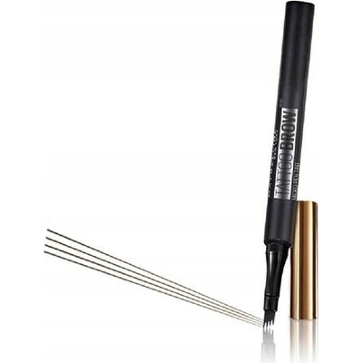 Maybelline Tattoo Brow 24H MicroPen Tint dlouhotrvající fix na obočí 130 Deep Brown 1 ml – Zboží Dáma