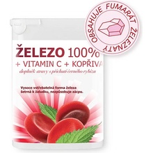 Železo 100% + vitamín C + kopřiva 90 taablet