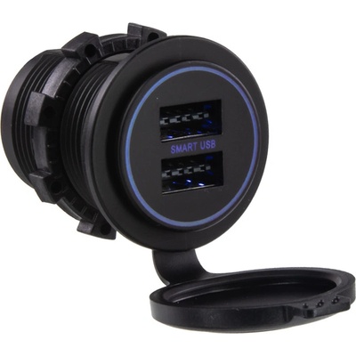 34551N 2x USB zásuvka 12/24V, 3,1A