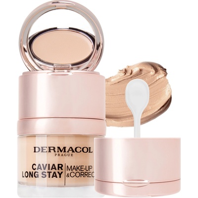 Dermacol Caviar Long Stay make-up & korektor 1 pale 30 ml