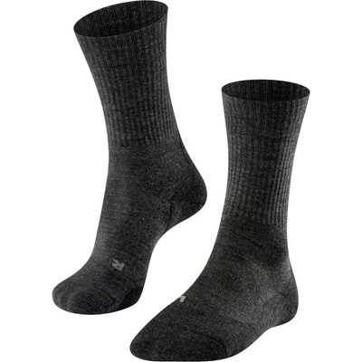 Falke Дамски туристически чорапи Falke Women's TK2 Wool Walking socks - Smog - размер 39/40 (EU) (201-0464-0213)