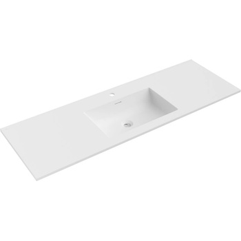 Mexen Otis вградена мивка 141 x 46, 5 см, бял мат - 25181401 (25181401)