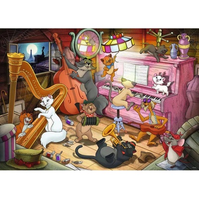 RAVENSBURGER Disney Aristokočky 1000 dílků