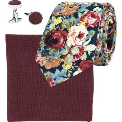 Bubibubi kravatová sada Vivid Rose