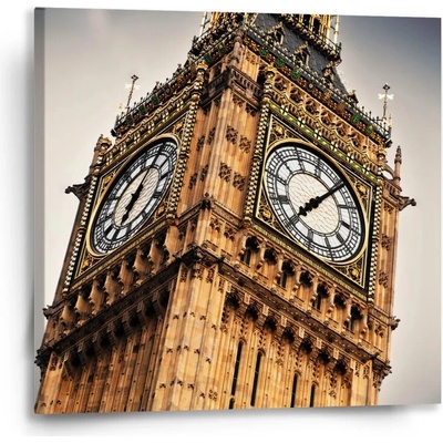 Sablio Obraz Clock tower - 50x50 cm