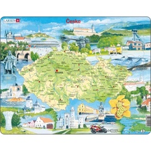 Larsen puzzle památky České republiky 78 dílků