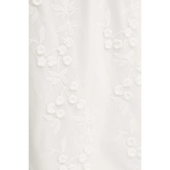 MUNTHE Памучна пола munthe ursa в бяло среднодълга със стандартна кройка 255121025522 (255121025522)