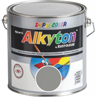 Alkyton Farebný email 2,5l sivý hliník lesklý