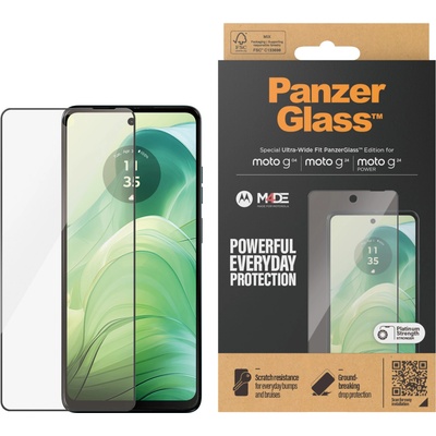 Panzer Стъклен протектор PanzerGlass за Motorola Moto G04/G24/G24 Power, UWF